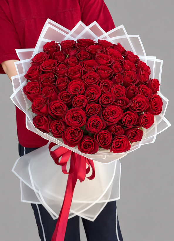 باکس گل مناسبتی با رنگهای شاد و پرانرژی – طراحی اختصاصی برای تولد، تبریک و جشنها در ارومیه | گلفروشی آنلاین فلوریست ارومیه
